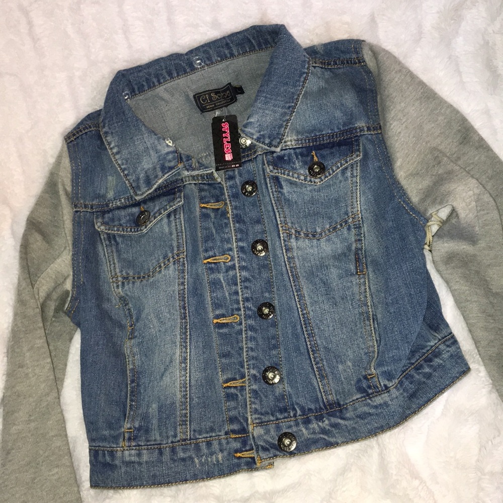 Cropped Jean Jacket (Styles for Less)